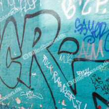 Grafitti på mur