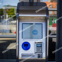 Billetautomat til offentlig transport